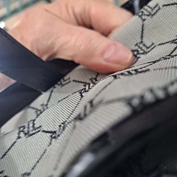 Lauren Ralph Lauren Barrel Roll Handbag Shoulder Straps - Picture 8 of 15